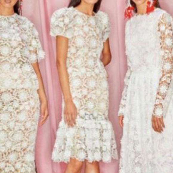 Alcoolique Couture Lace Overlay Dress S - Picture 5 of 6